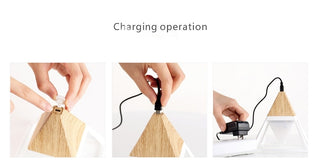 Pyramid Practical Touch Switch Lamps