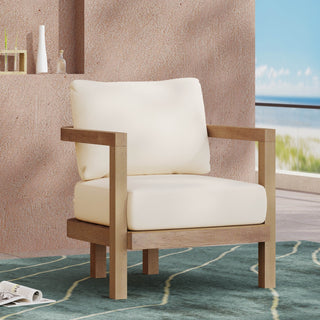 Acacia Wood Outdoor Patio Chair