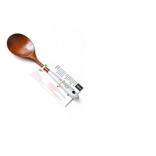 Simple Teak Lacquer Soup Spoon