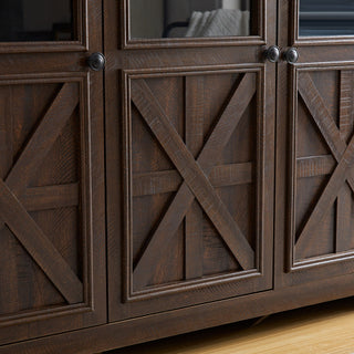 Oak Farmhouse Buffet Sideboard