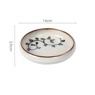Japanese Hand-painted Ceramic Plates