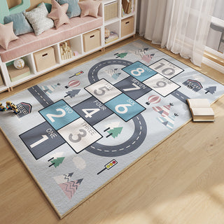 Kids Cozy Colorful Cartoon Area Rug
