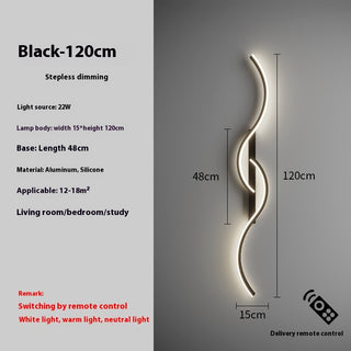 Simple Bedside Wall Lamp Living Room