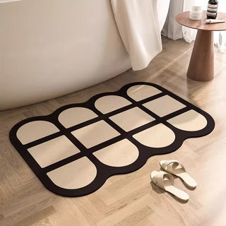 Nordic Abstract Bathroom Mat