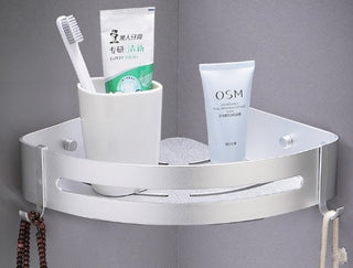 Versatile Wall-Mounted Corner Shelf