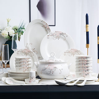 Ceramic China Bowls And Plates