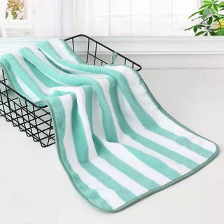 Striped Edge Soft Lint-free Face Washing