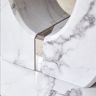 Modern Minimalist Marble Side Table