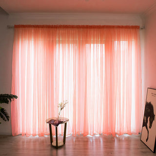 Simple Modern Solid Color Balcony Curtain