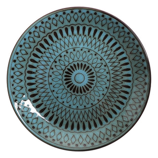 Ceramic Bowls Plates Set Retro Household