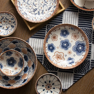 Ceramic Color Disc Dish Deep Plates