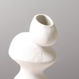 Modern Irregular Stacked Ceramic Vase