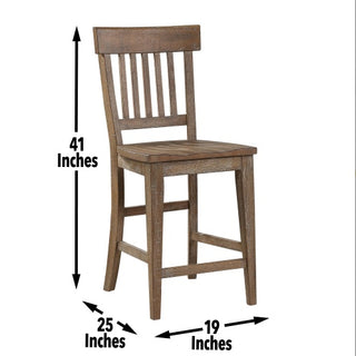 Rustic Riverdale - Counter Chair (Set of 2)