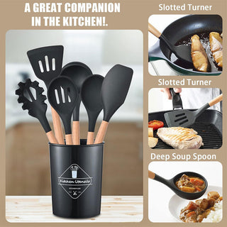 12Pcs Kitchen Utensils Se Spoon Tools