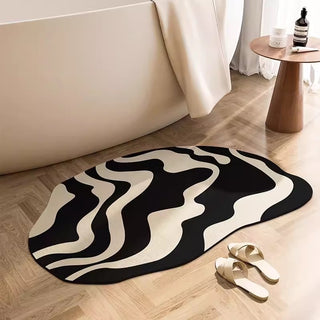 Nordic Abstract Bathroom Mat