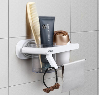 Universal Hair Dryer Storage Rack