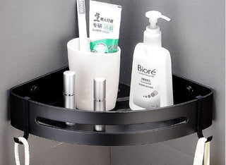Versatile Wall-Mounted Corner Shelf