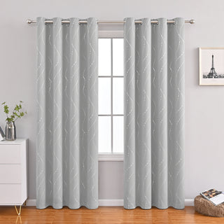 Modern Minimalist Blackout Decorative Curtains