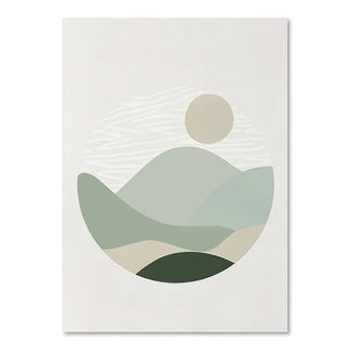 Green Plant Decorative Painting