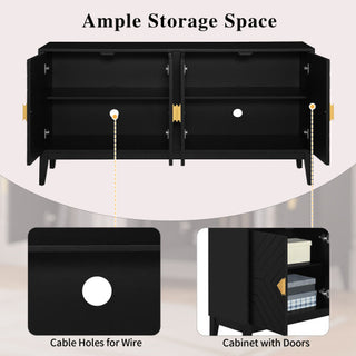 Slate Gold Buffet Sideboard