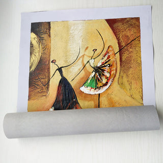 Ballet Girl Art Deco Painting Canvas Core