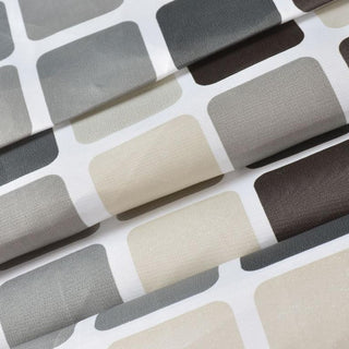Waterproof Polyester Mosaic Shower Curtain