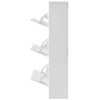 VEVOR 3-Drawer Flip Shoe Cabinet