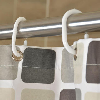 Waterproof Polyester Mosaic Shower Curtain