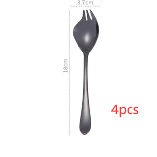 Creative 304 Stainless Steel Salad Fork Spoon