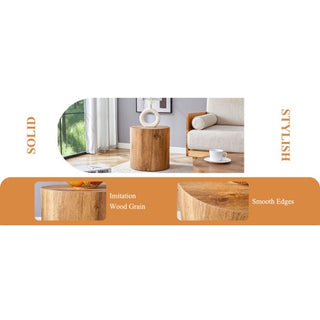 Maxi Wooden Side Table