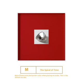 Red Minimalist Decorative Painting