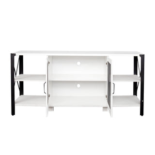 TV Stands For Living Room, Industrial TV Stand For Bedroom Furniture, Farmhouse TV Stand 80 Inch Television Stand , Modern Horizontal Wood And Metal Open Bookshelf