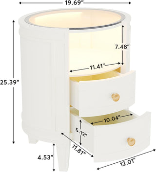 Nightstand Bedside Table