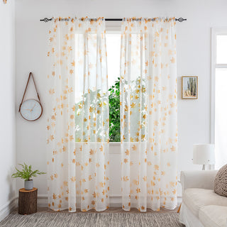 Mesh Decorative Curtains for Bedroom