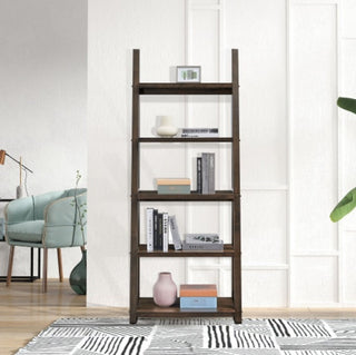 Hena Rustic 5-Tier Ladder Shelf