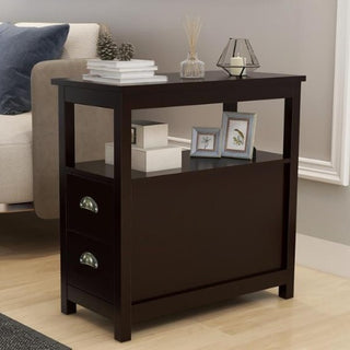 Narrow Bedside Table