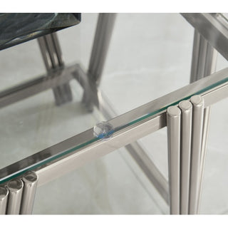Stainless Steel End Table