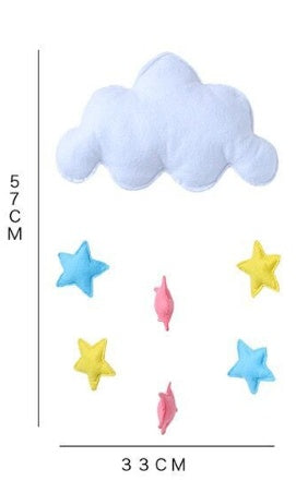 Nordic Star Cloud DIY Baby Decor