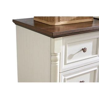 Gale Rustic Farmhouse 7-Drawer Dresser