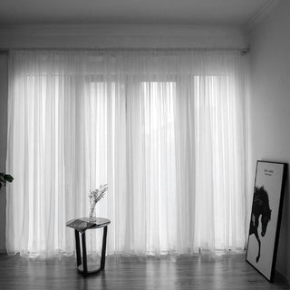 Simple Modern Solid Color Balcony Curtain