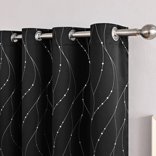 Modern Minimalist Blackout Decorative Curtains