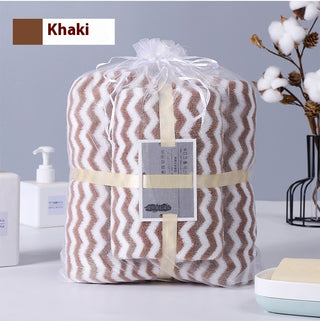 Water Ripple Coral Fleece Towels Child