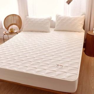 Pure Cotton Quilted Mattress Protector