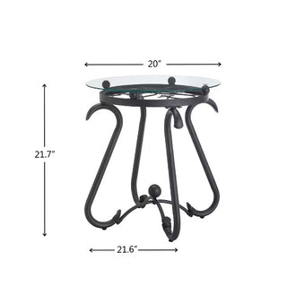 Tempered Glass Coffee Table (Set of 2)