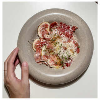Nordic Kiln Baked Thick Bread Plate Deep Plates