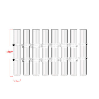 Clear Glass Test Tube Flower Vase