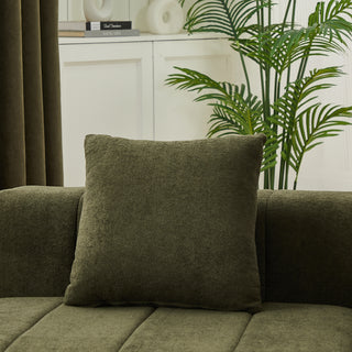 Chenille Sectional Sofa With 2 Pillows,Symmetrical Modular Sofa Sectional For Bedroom, Living Room, Office For Leisure Or Nap, Reading Room, And Lobby