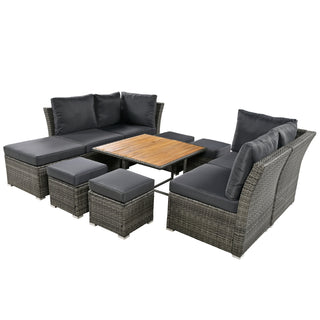 Levi Outdoor Patio Set (10 Pieces)