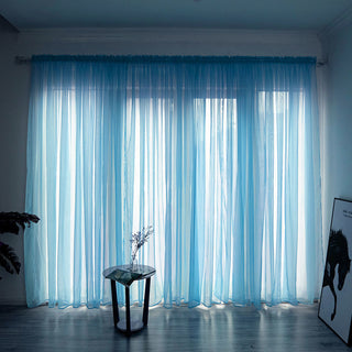 Simple Modern Solid Color Balcony Curtain