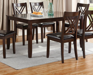 Classic Espresso Dining Set (7 Pieces)